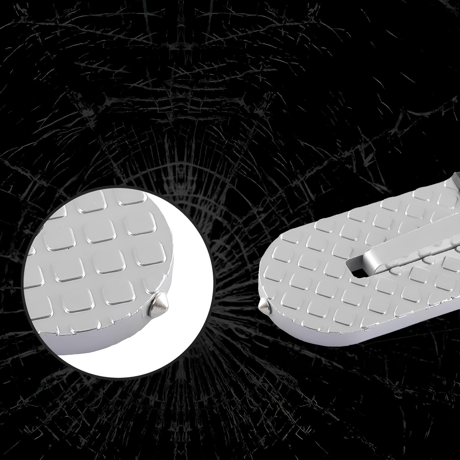Car Door Step Folding Aluminum Alloy Car Step Universal Fit Most Cars SUVs and Trucks
