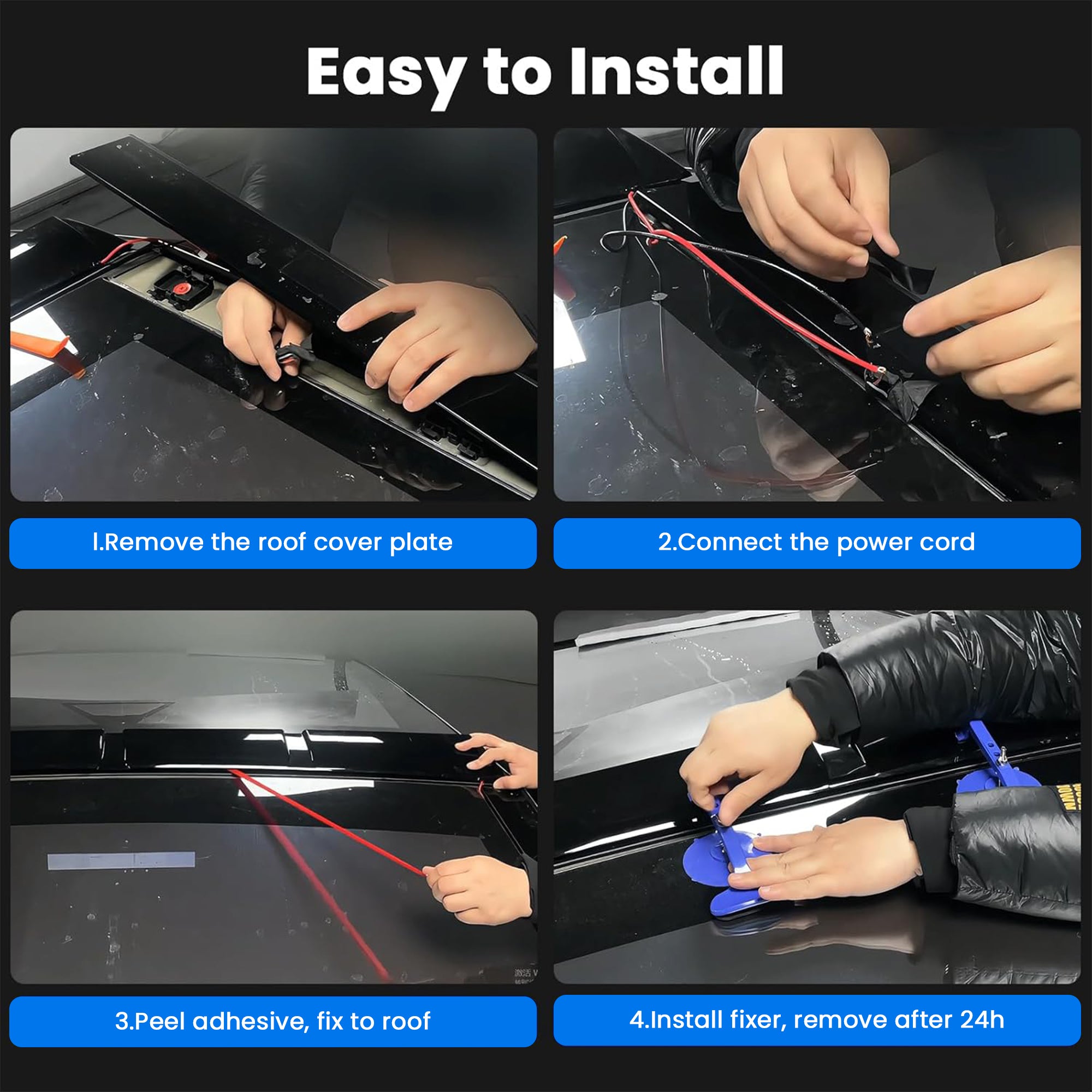 Cybertruck LED Light Roof Spotlights Light Off-road Auxiliary Lighting Tesstudio®