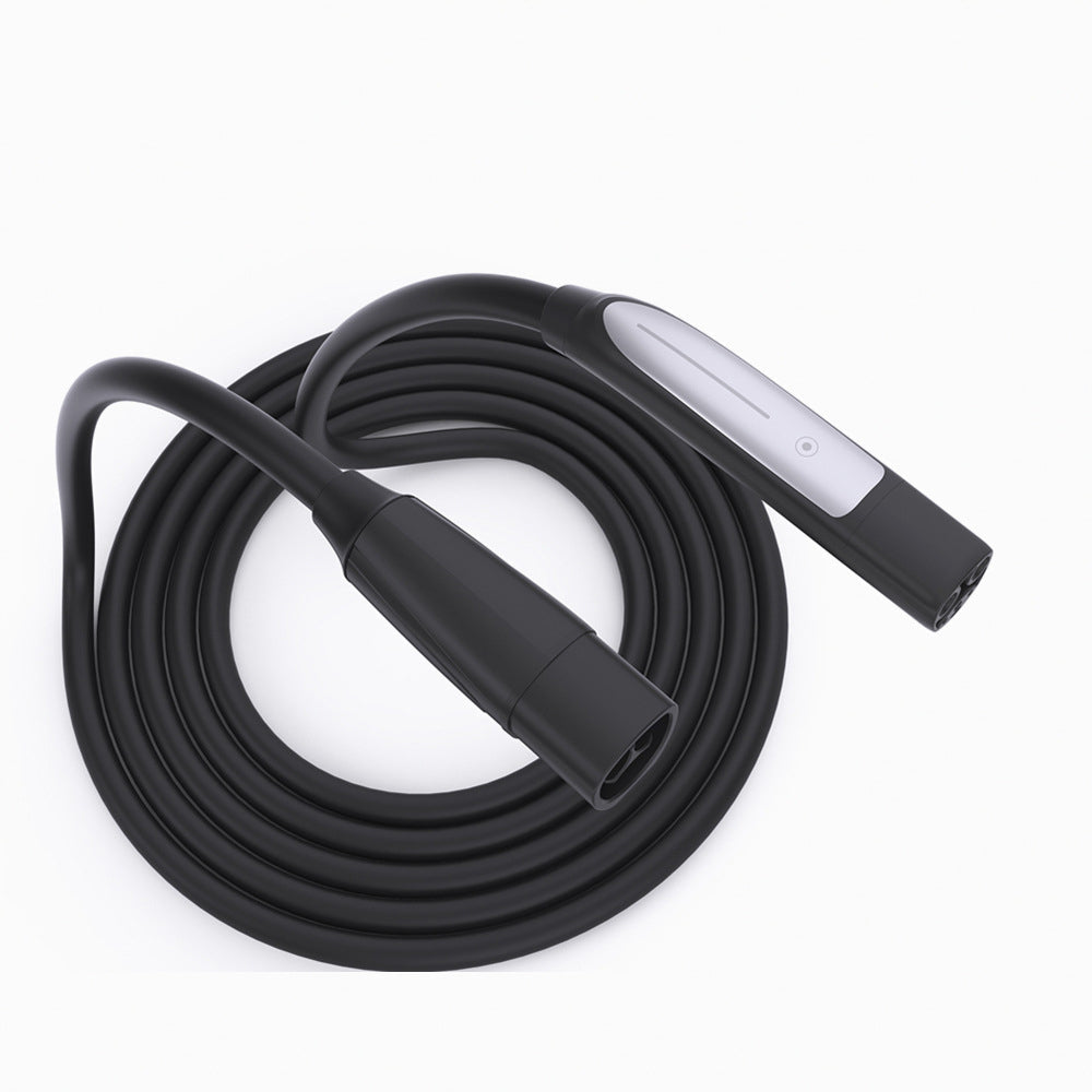 Tesla Model 3 / Y / S / X 48A EV Charging Extension Cable | One-Button Switch NACS 16FT