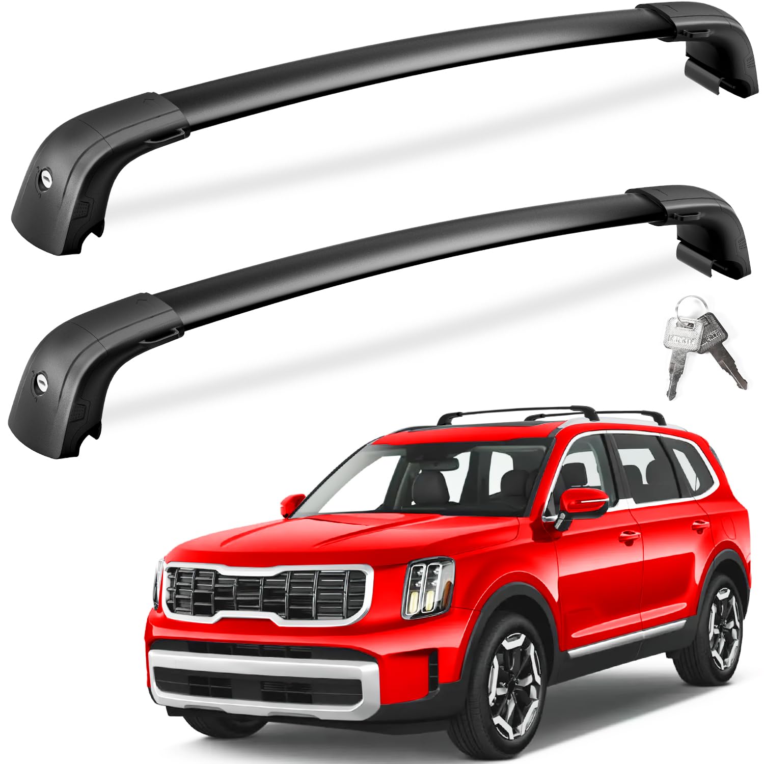 Kia Sorento cross bars 2016–2020 — packaging contents