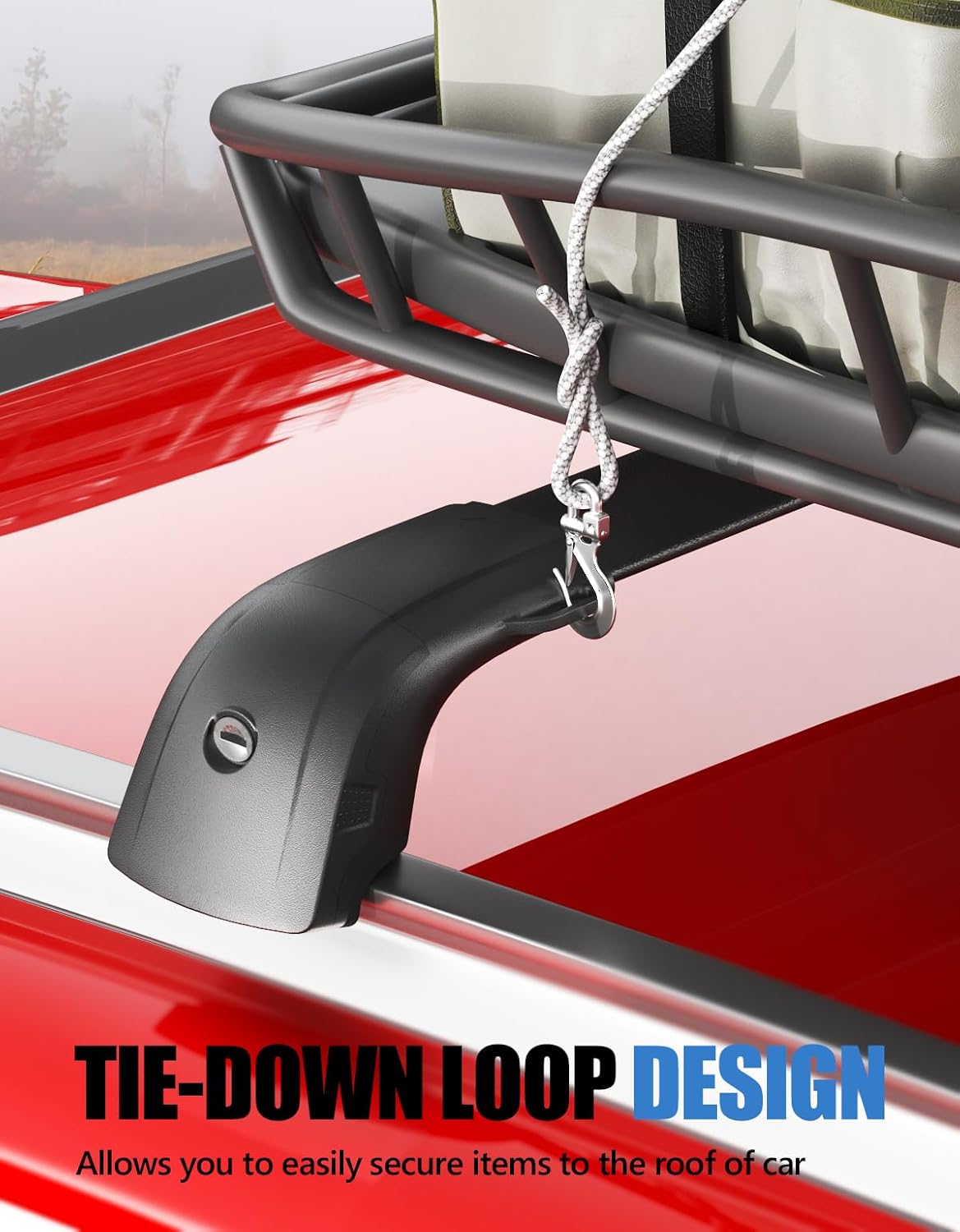 Mitsubishi Outlander cross bars 2014–2021 — load test with kayak