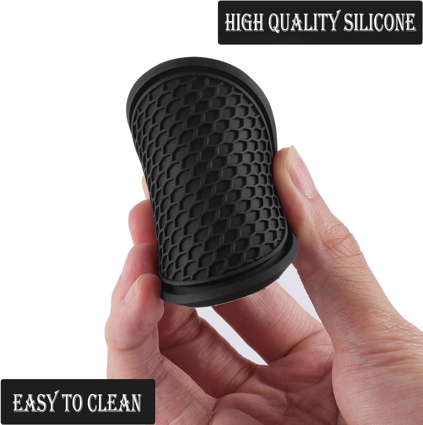 2026 Tesstudio Car Cup Coaster 4PCS Universal Non-Slip Cup Holders Embedded in Ornaments Coaster for Car/Tesla Interior Accessories