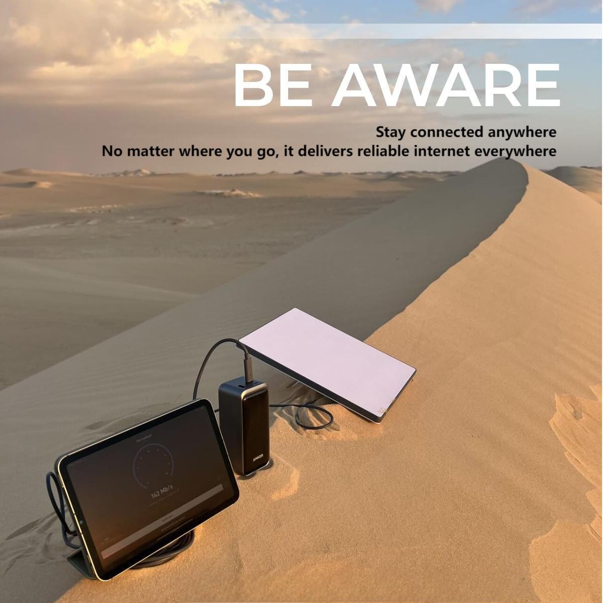 Starlink Mini V4 Portable Internet Kit – High-Speed Satellite WiFi for RV, Camping, Boats & Remote Work