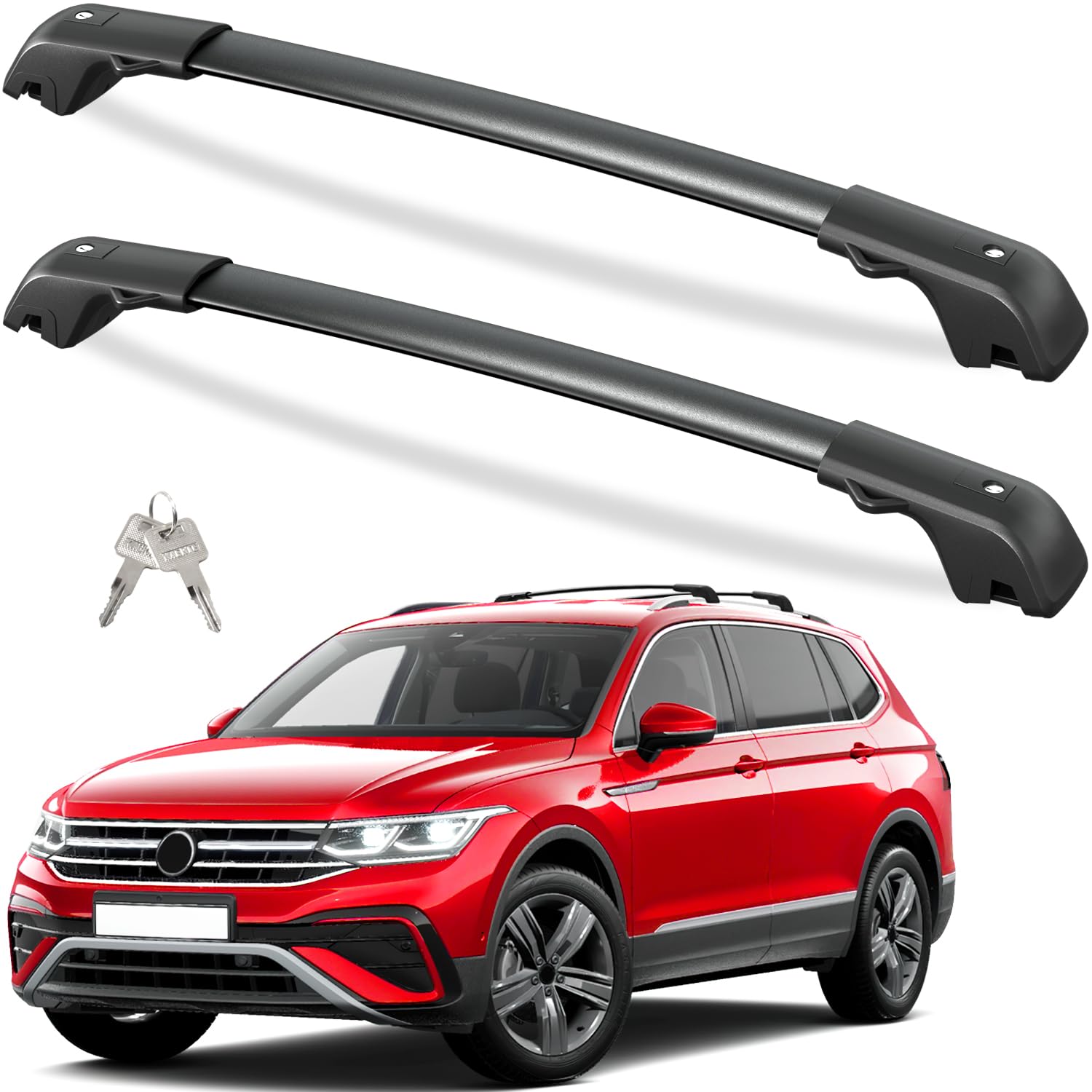 Roof rack cross bars — aluminum alloy profile