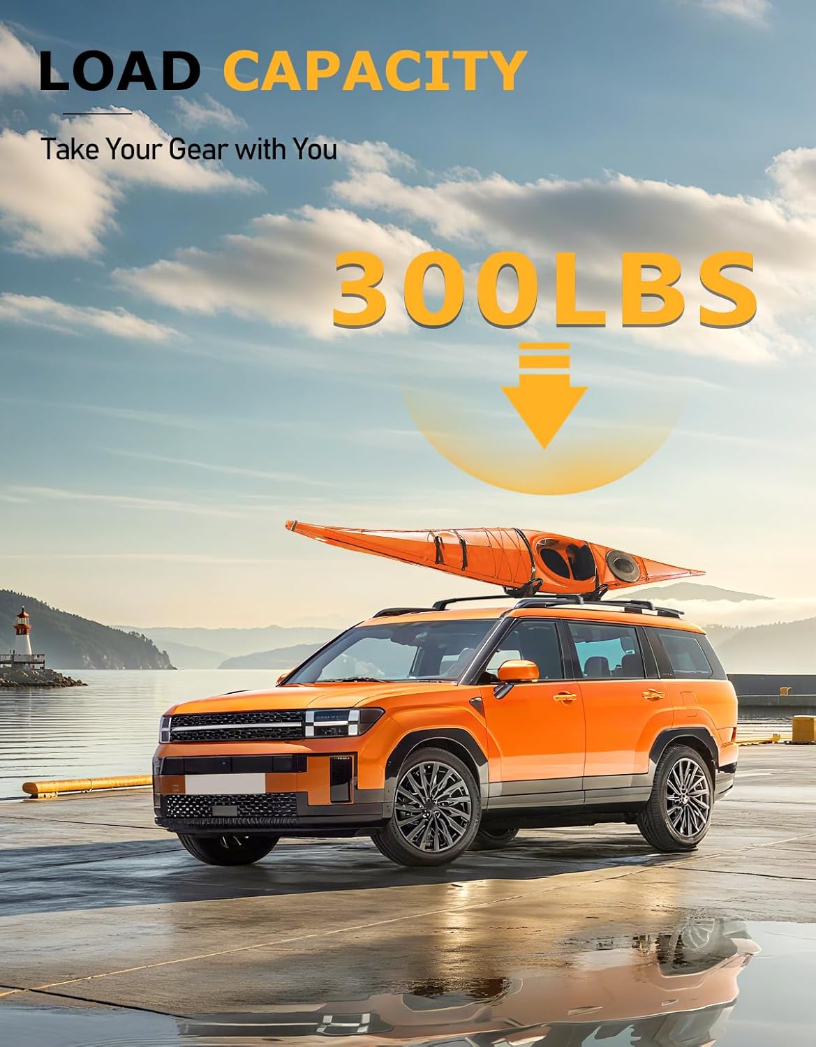 Roof rack cross bars — aluminum alloy profile