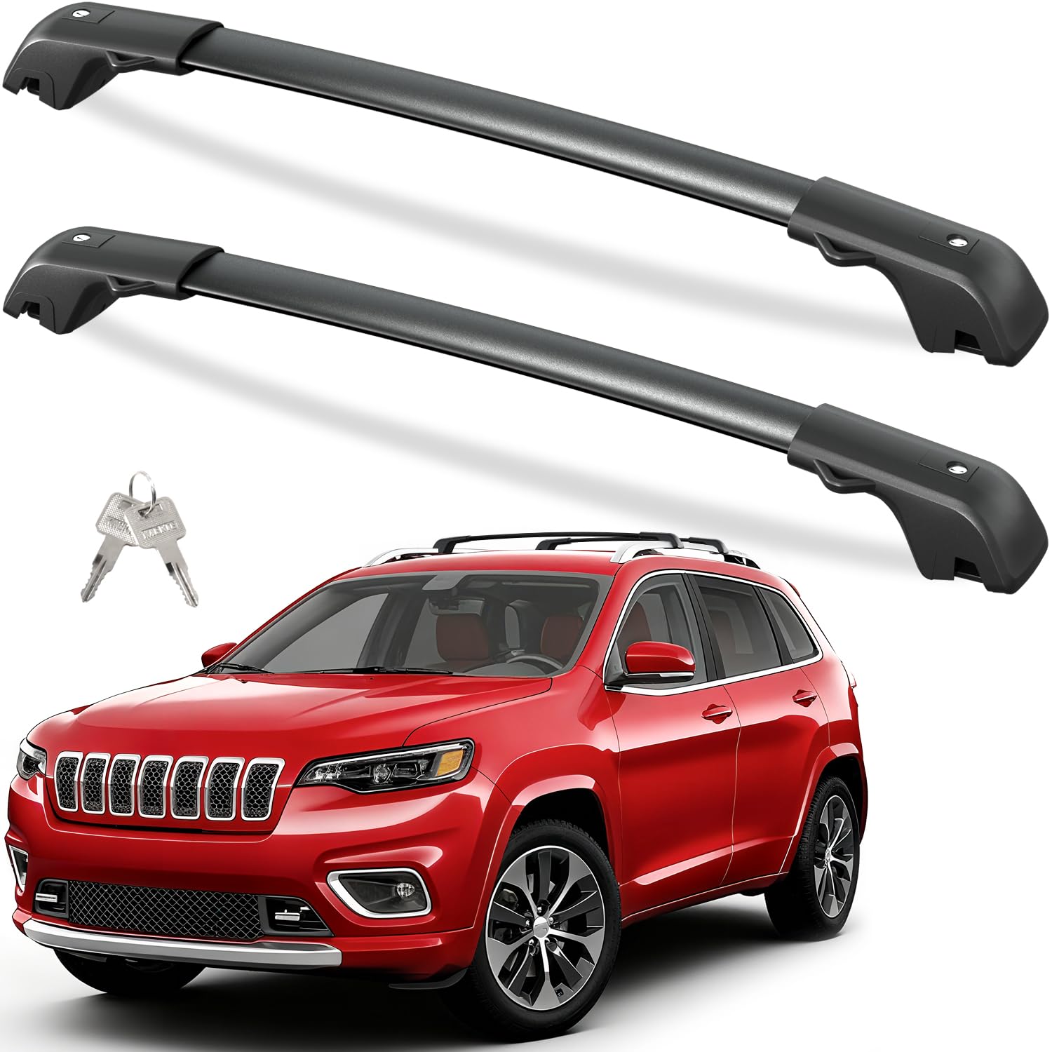 Roof rack cross bars — packaging contents