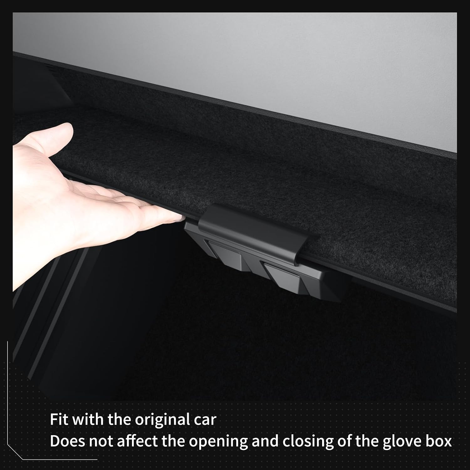 Glove Box Hook for Tesla Cybertruck 2024-2026, Storage Organizer Clips