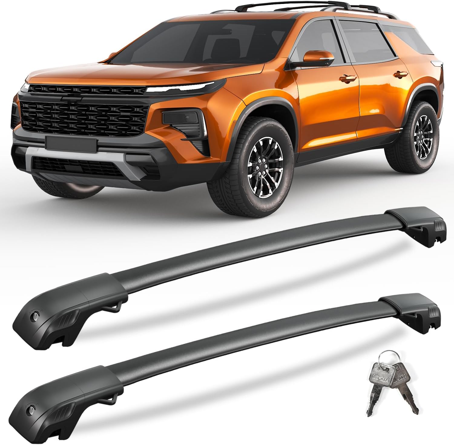 Toyota Highlander 2020–2025 Roof Rack Cross Bars | Lockable