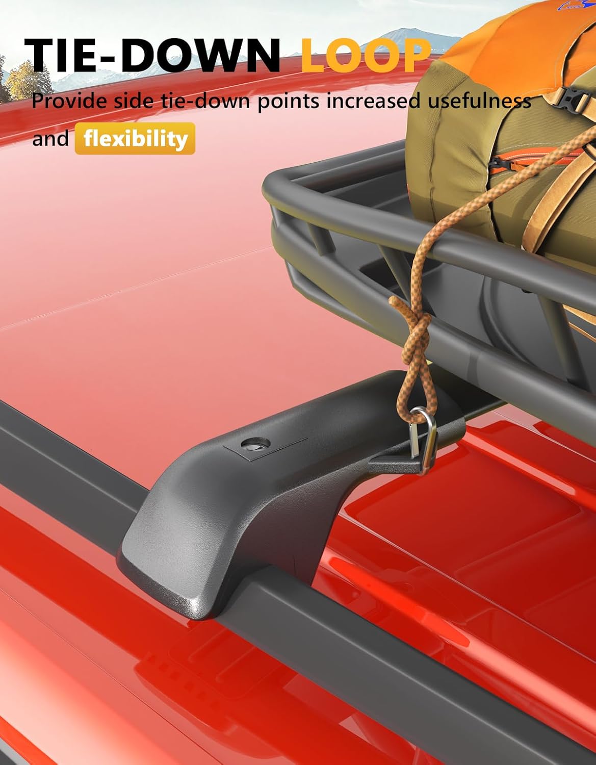 Jeep cross bars — load test with kayak