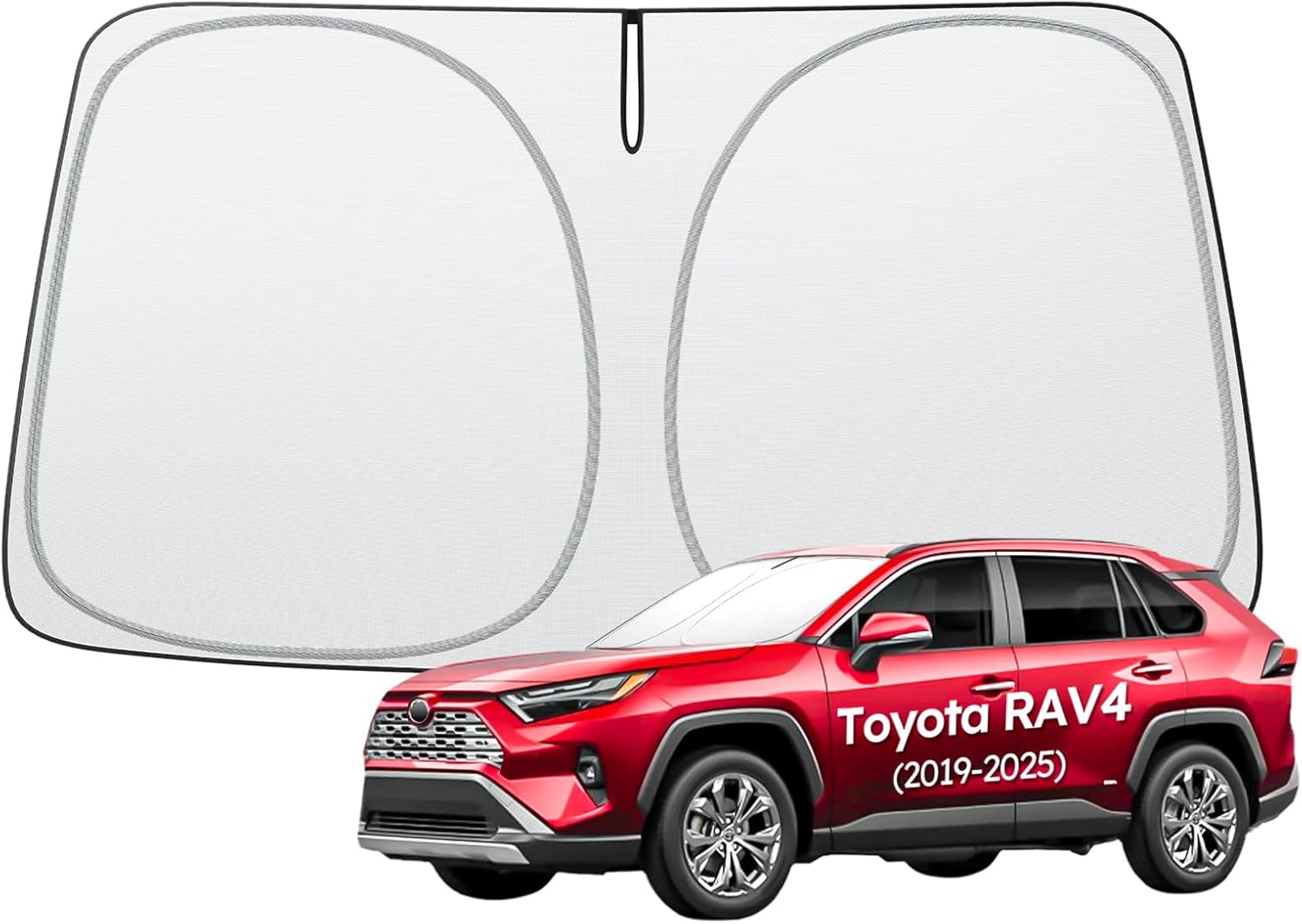 Tesstudio 2026 Windshield Sunshade Foldable Heat Insulation Sunshade with Storage Bag, for Model S/X/3/Y