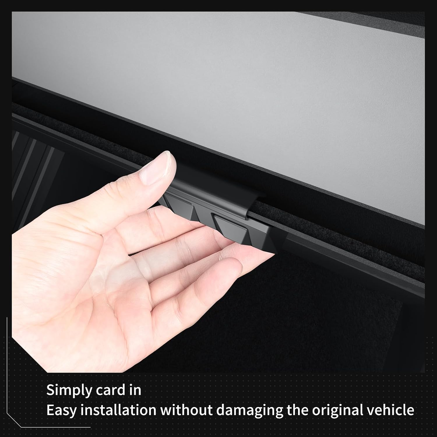 Glove Box Hook for Tesla Cybertruck 2024-2026, Storage Organizer Clips