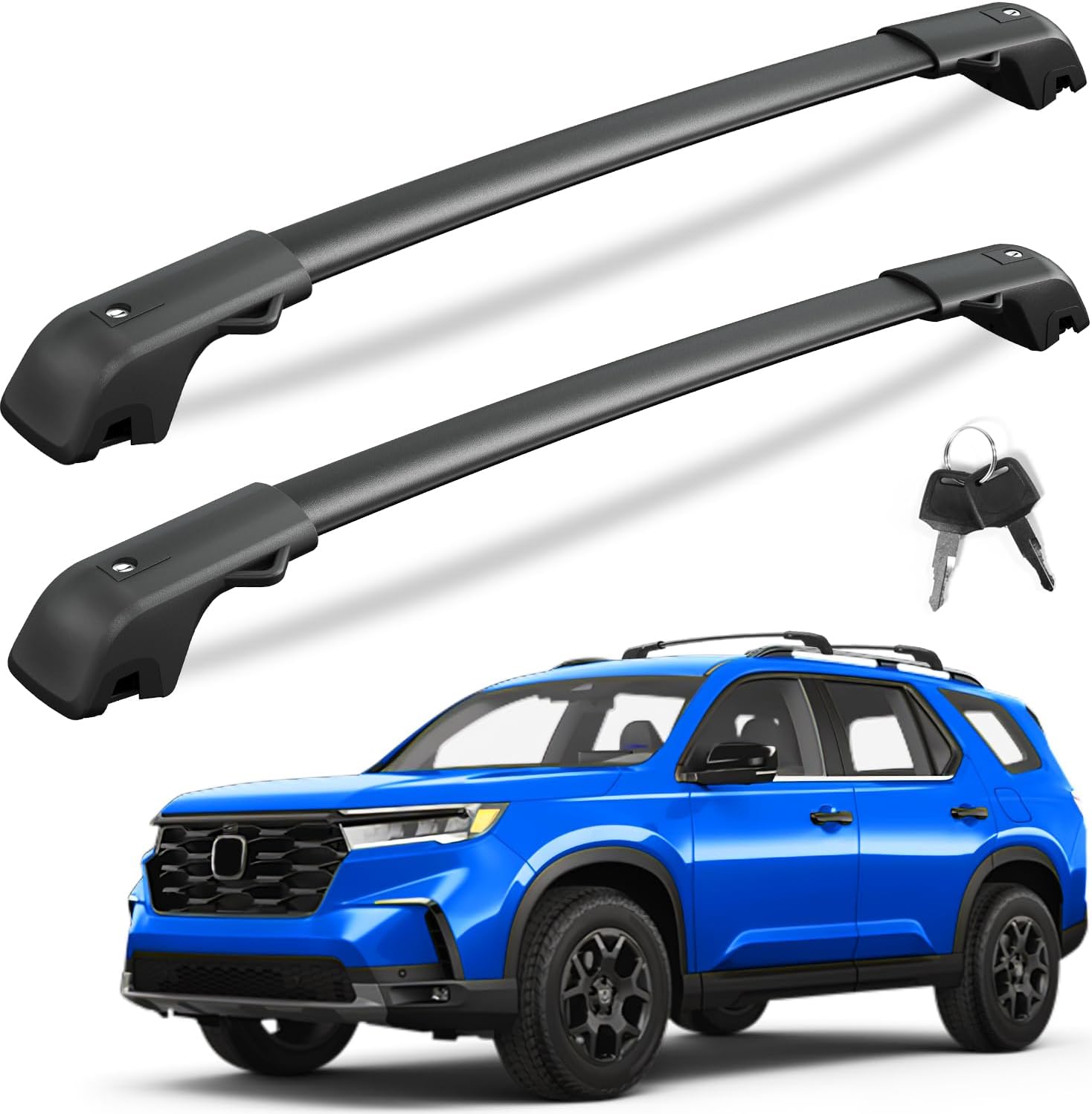 Lockable Roof Rack Cross Bars for Hyundai Santa Fe 2024–2025