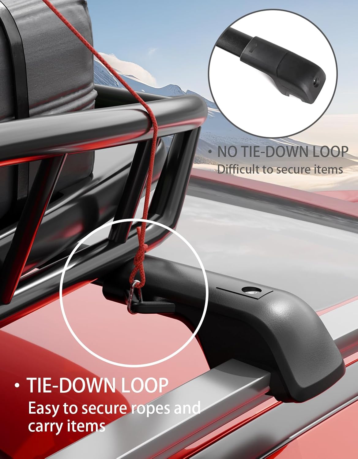 Toyota Highlander cross bars 2008–2013 — load test with kayak