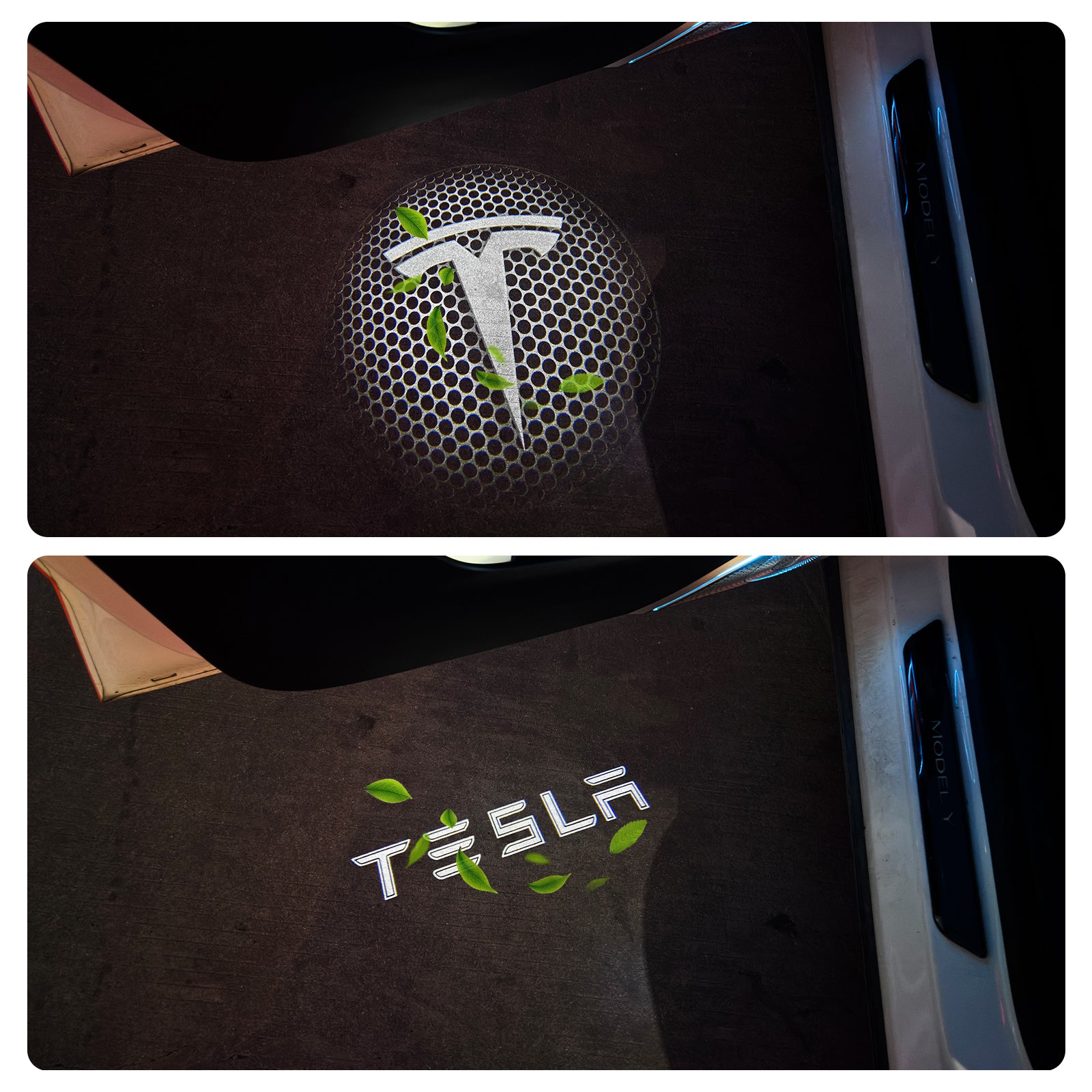 Tesla Dynamic Projection Lights Tesla Model Y Juniper Model 3/Y/S/X Welcome Lights Puddle Lights Tesstudio®