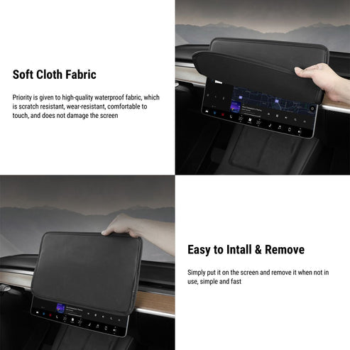 Model 3/Y Central Control Display Protective Cover Dust Cover (1 Pc)