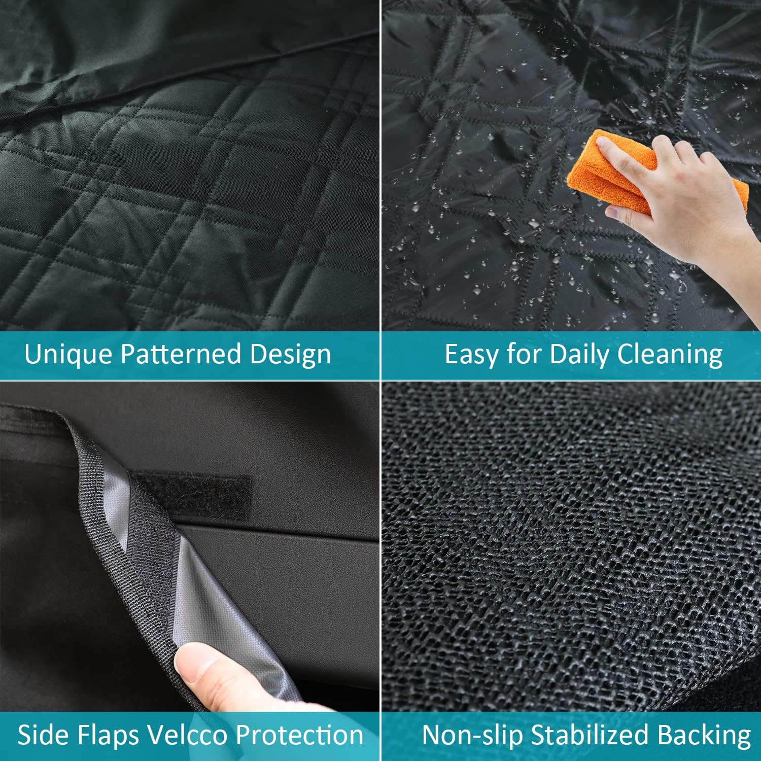 Model Y /Y Juniper Rear Trunk Cargo Liner Pet Mat Dogs Rear Seat Cover Protector All-Weather Waterproof