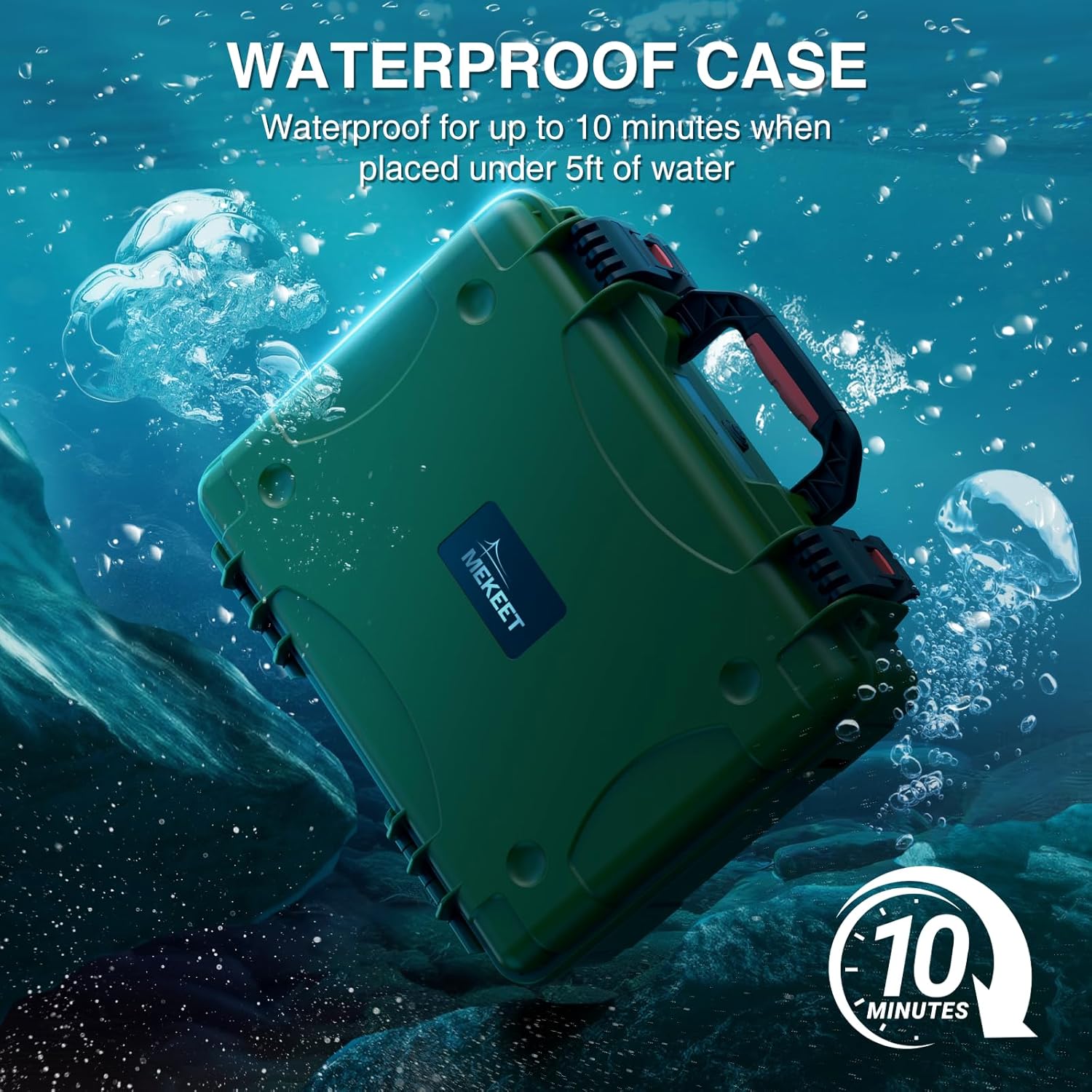 Starlink Mini Case IP67 Waterproof Hard Case with Portable Strap,Starlink Bag for Travel Outdoor Camping Hiking