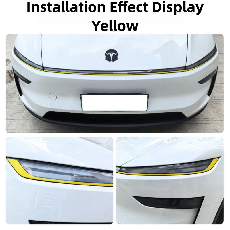 Headlight Accent Film for Model 3 Highland & Model Y Juniper