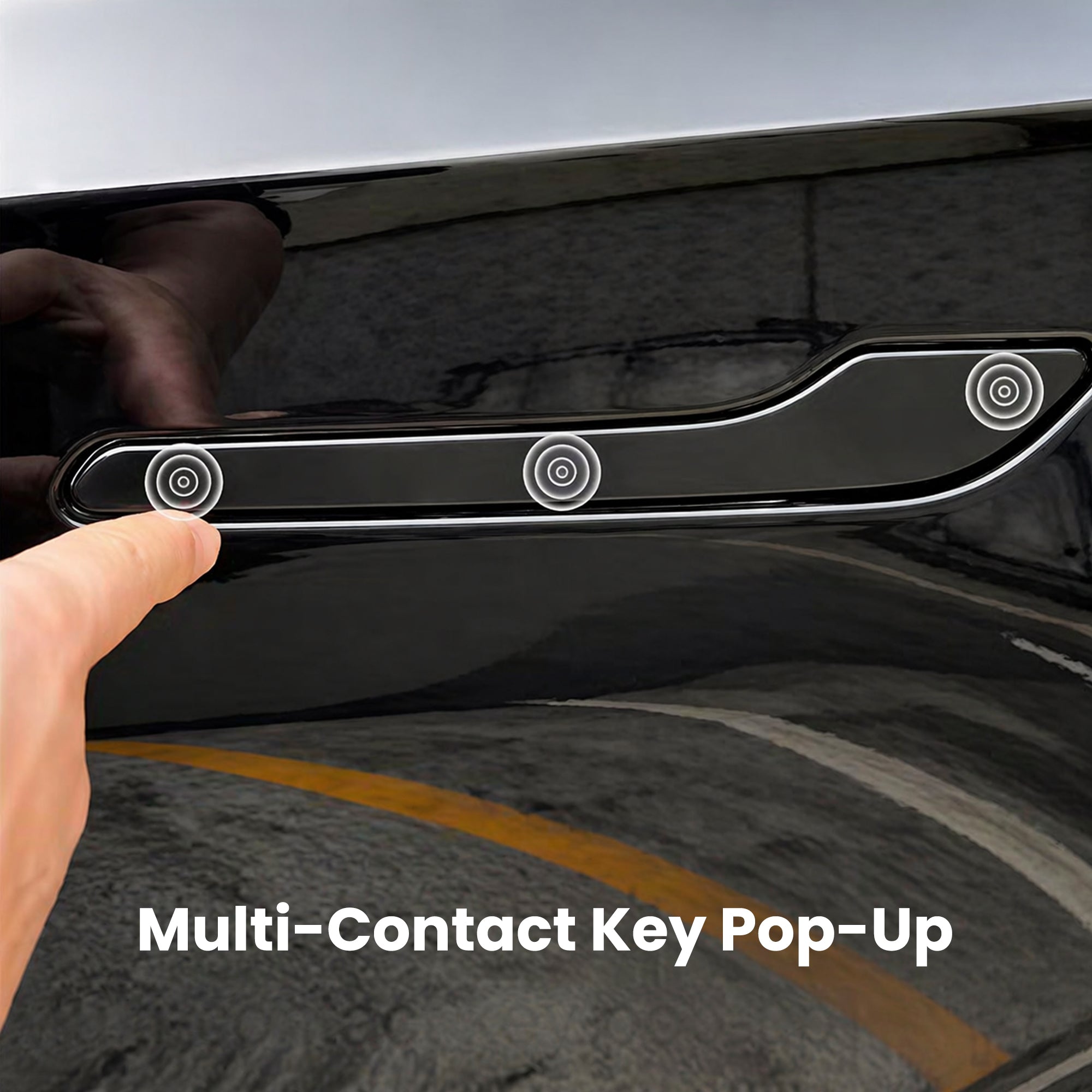 Tesla Door Handle Lights & Colorful Door Handle Covers | Smart LED Flow Light | Fits Model 3/Y/Juniper 2021+