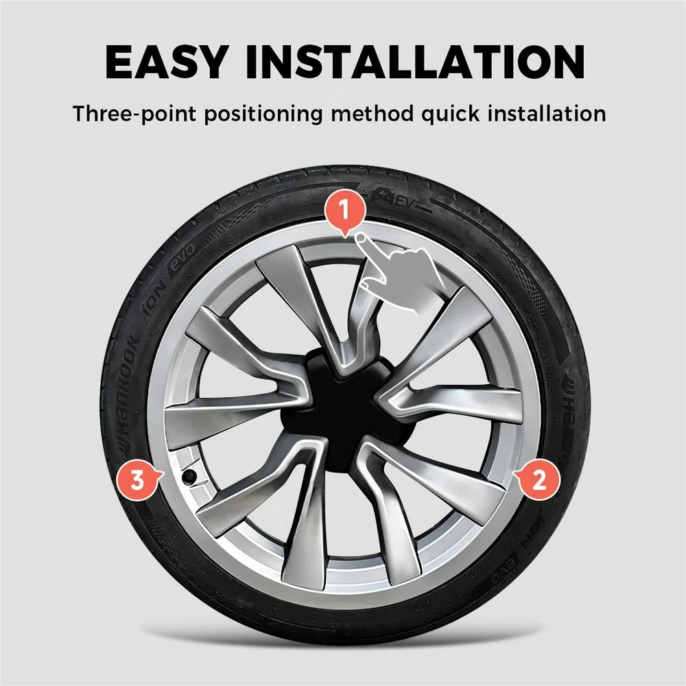 Model 3 Highland (2023.08+) 19’’ X-Style Wheel Covers–Aerodynamic,Protective Stylish Upgrade
