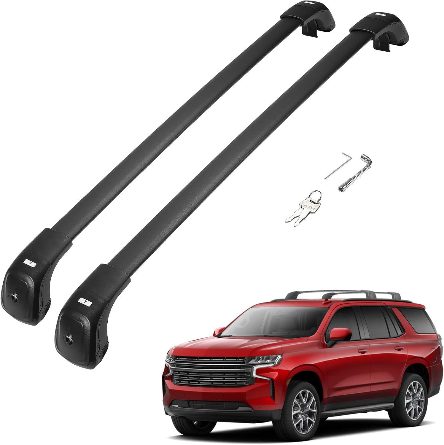 Anti-Theft Roof Rack for Chevy Tahoe/Yukon & Escalade ESV 2021–2024