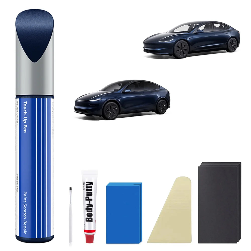 Model 3/Y/S/X Car Body Color Paint Repair Pen Kit for Tesla - OEM Original Touch Up Paint Pen