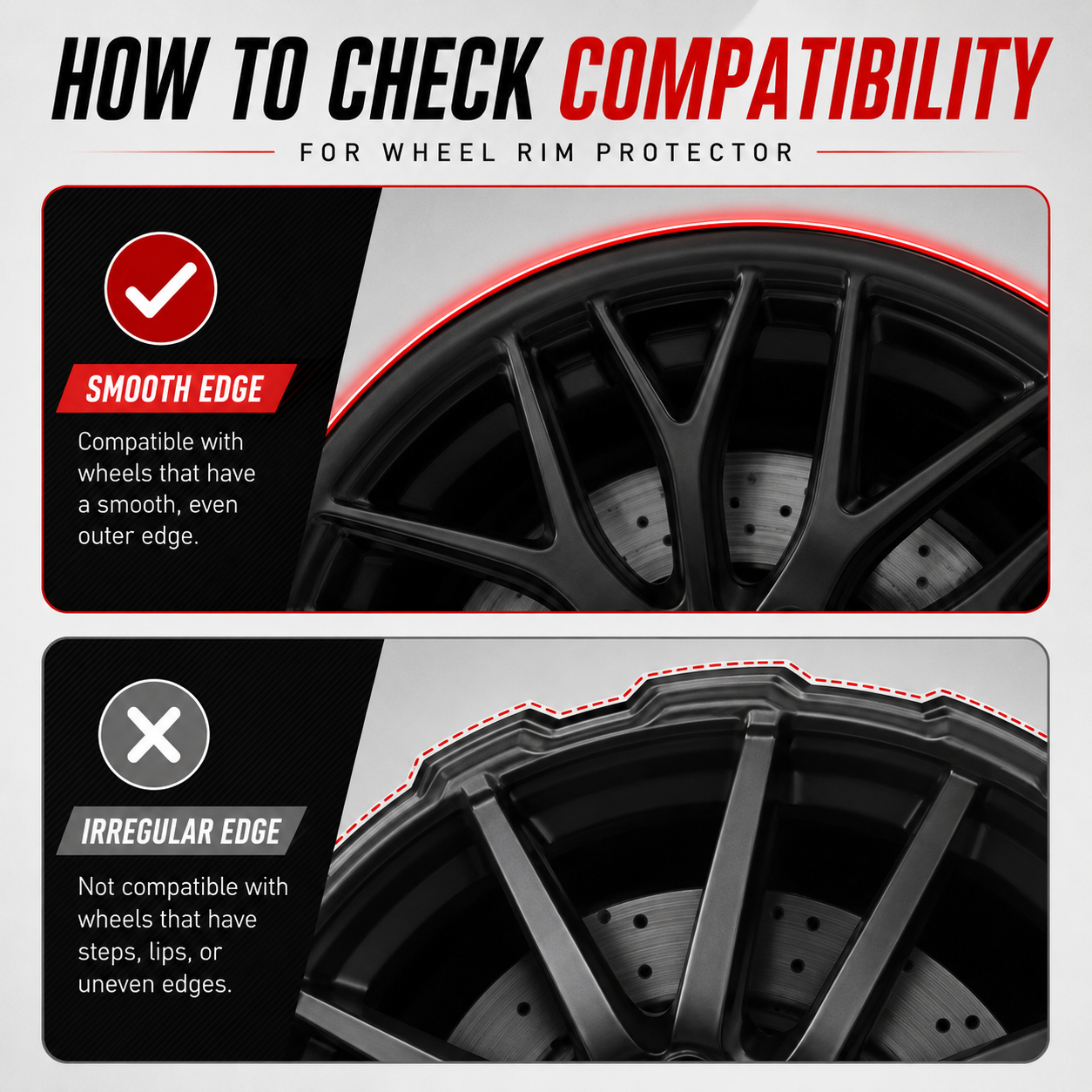 Aluminum Alloy Wheel Rim Protectors for All Tesla Models 3/Y/X (4 PCS)