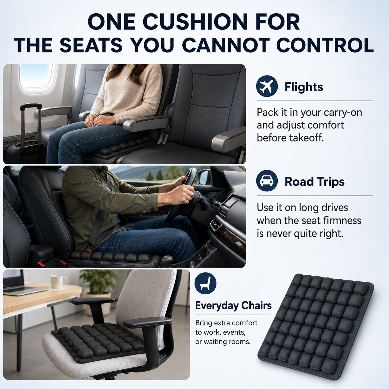 Air Comfort Travel Cushion