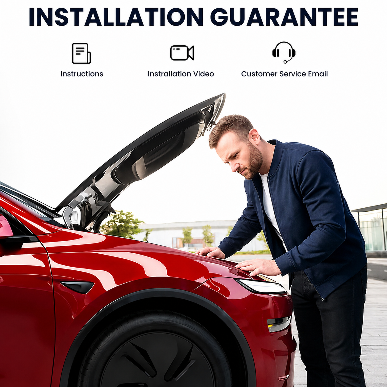 Power Frunk Automatic opening system For Tesla Model 3/Y/3 Highland/ Y Juniper