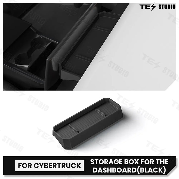 Tesstudio Silicone Dashboard Storage Box For Cybertruck Accessories