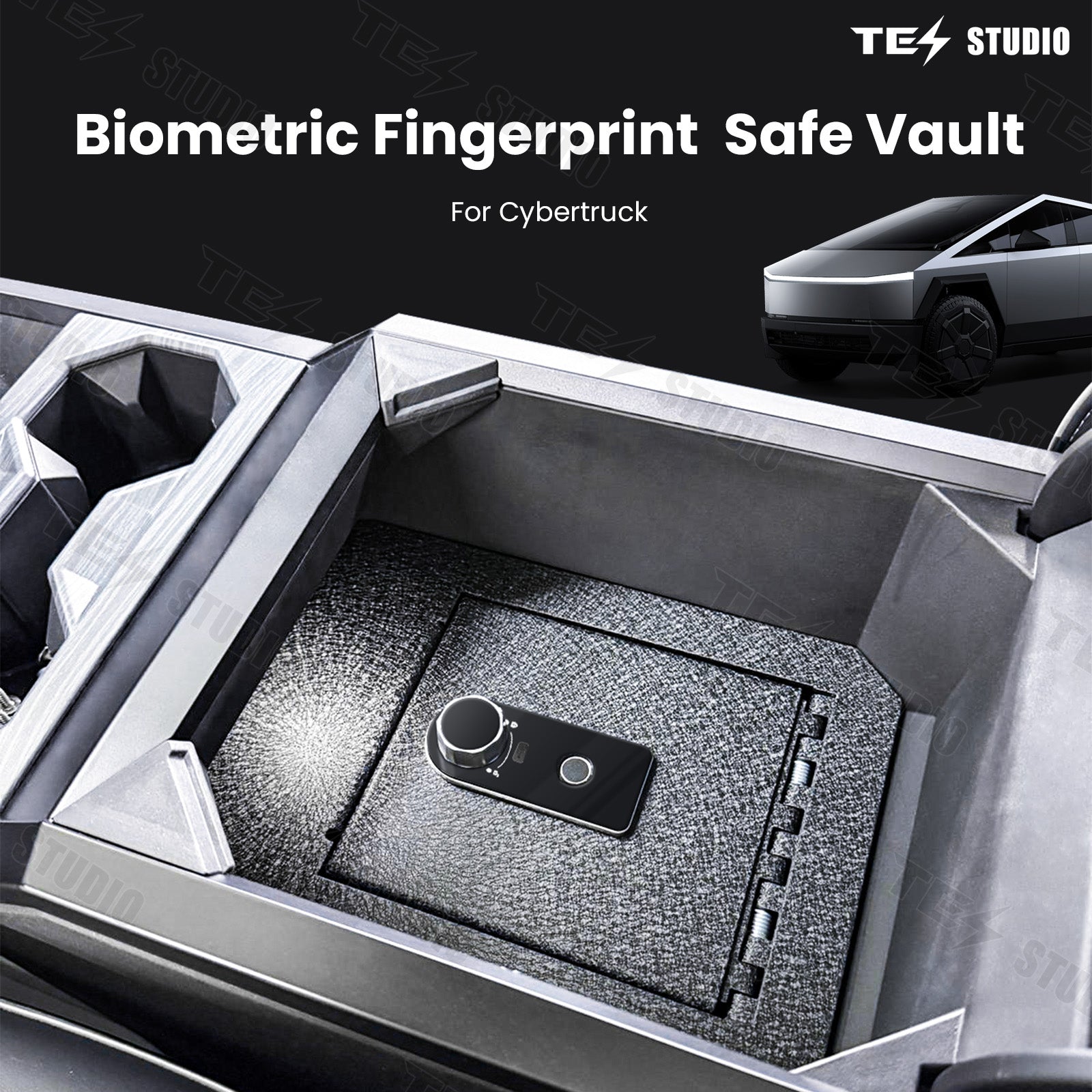 Cybertruck Accessories Cyber Safe Vault Tesstudio®