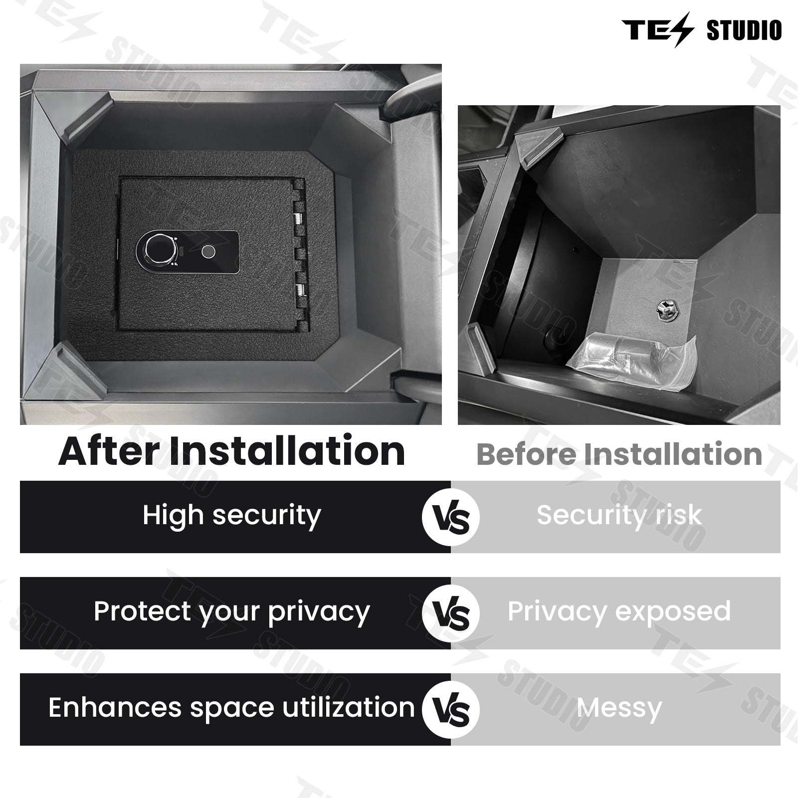 Cybertruck Accessories Cyber Safe Vault Tesstudio®