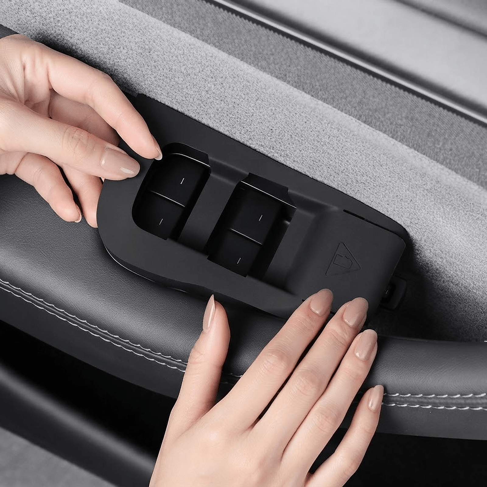 Premium Silicone Window Switch Protection Cover for Model Y L 2025.11+