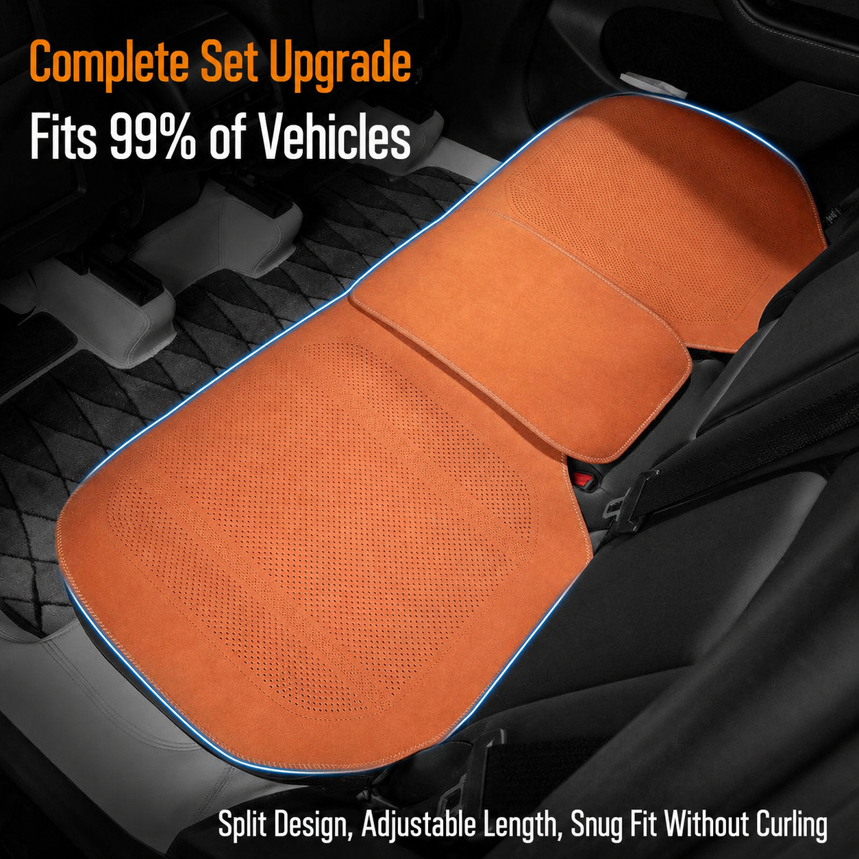 Winter Suede Seat Cushion Pads for Tesla Model 3 Highland / Model Y Juniper / Model Y L