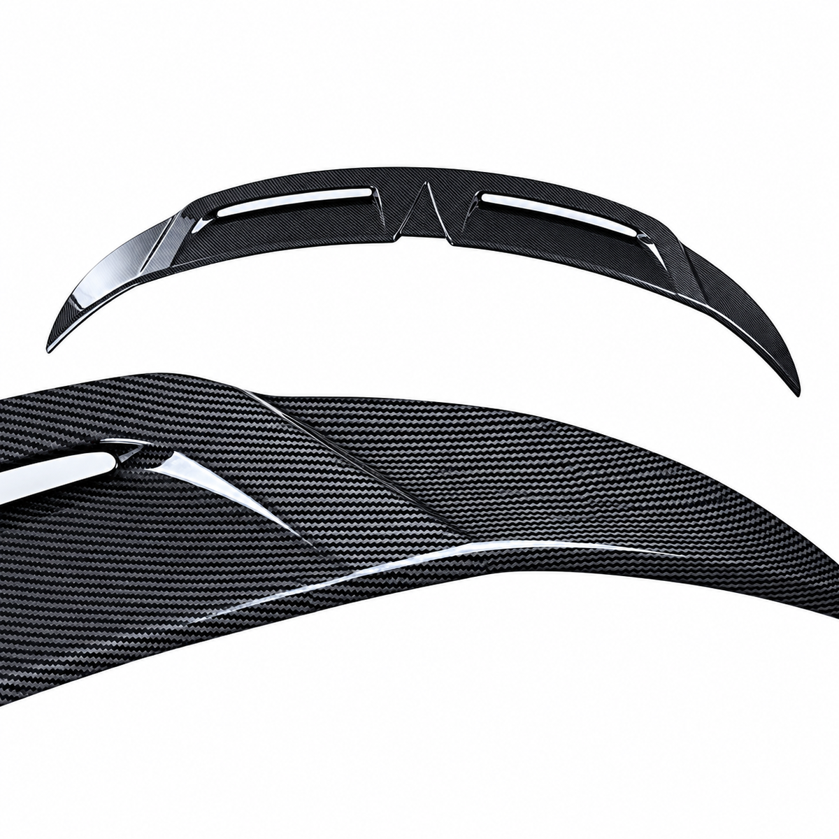 Carbon Fiber Hollow Rear Spoiler for Tesla Model Y Juniper 2025.03+