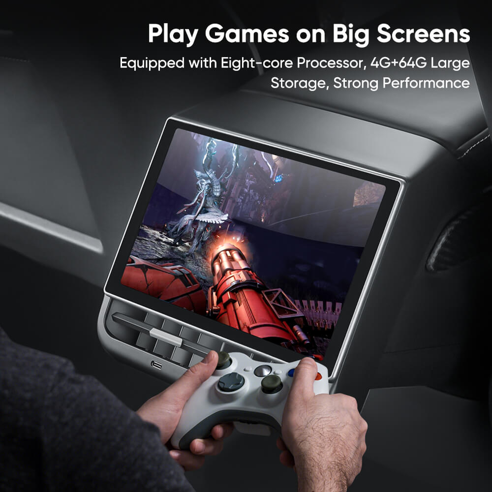 Tesla Model 3/Y Rear Entertainment Screen – 8.66 inch  Display for Soccer Season Road Trips