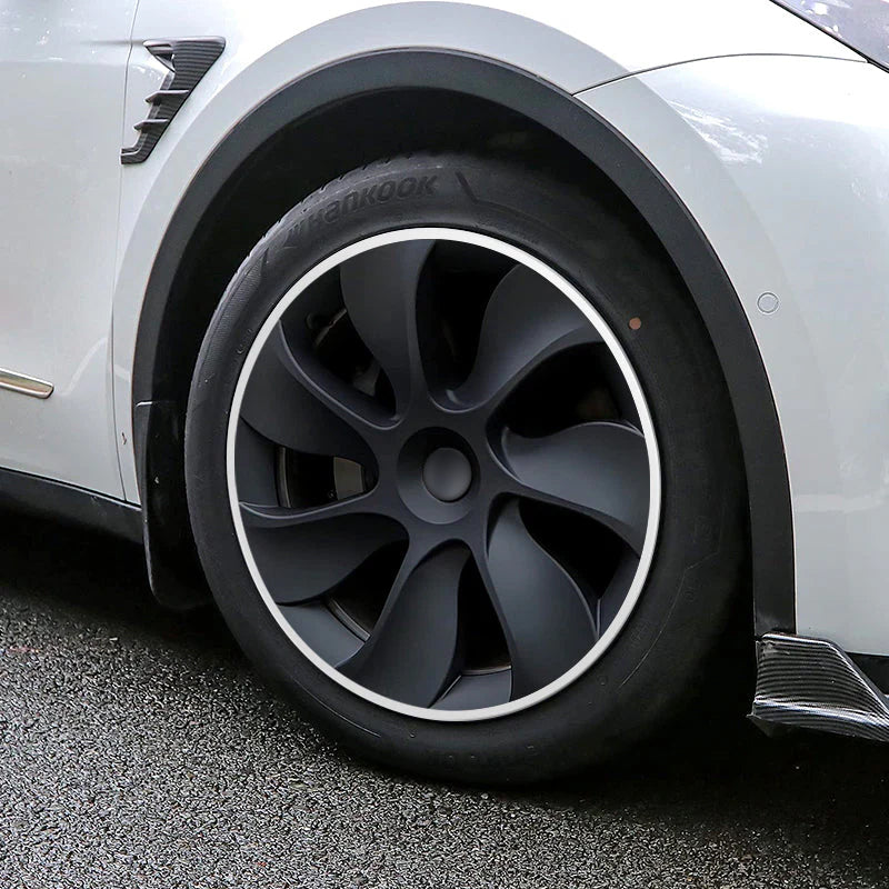 Aluminum Alloy Wheel Rim Protectors for All Tesla Models 3/Y/X (4 PCS)