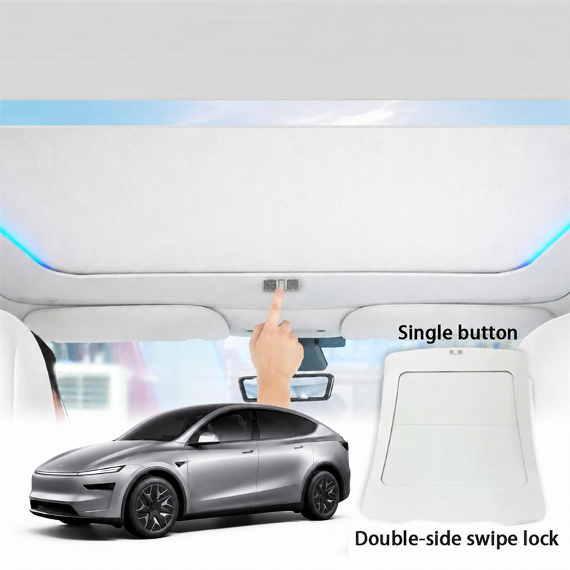 Power Sunshade Voice-Controlled For Tesla Model Y Juniper/Y L
