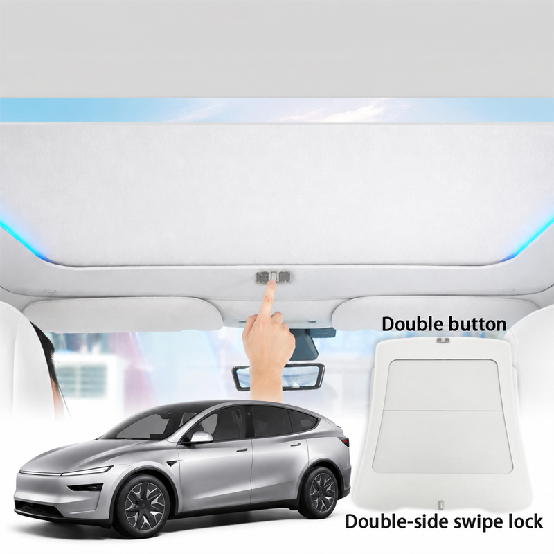 Power Sunshade Voice-Controlled For Tesla Model Y Juniper/Y L