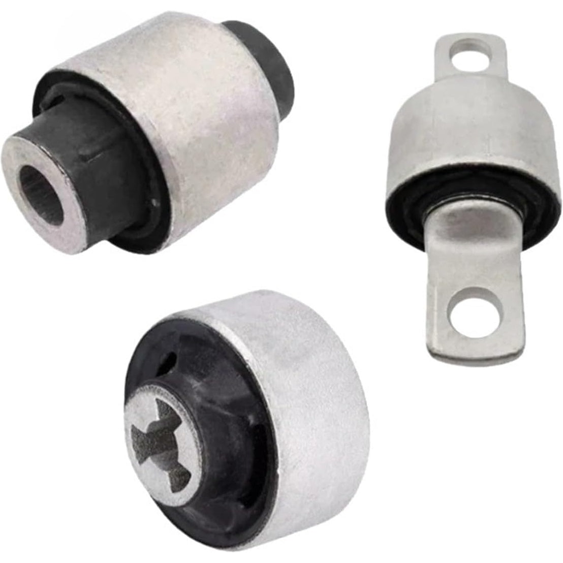 Tesla Model 3 / Model Y Control Arm Bushing Set, Part No. 1044358-00-A / 1044343-00-L / 1044348-00-C