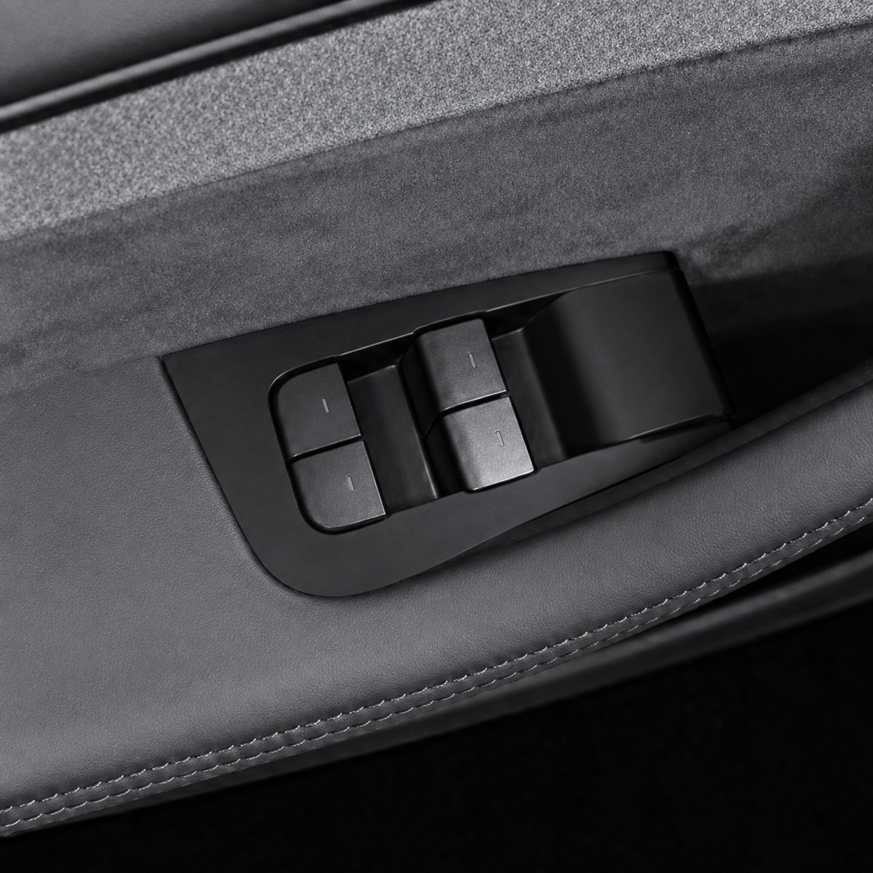Premium Silicone Window Switch Protection Cover for Model Y L 2025.11+