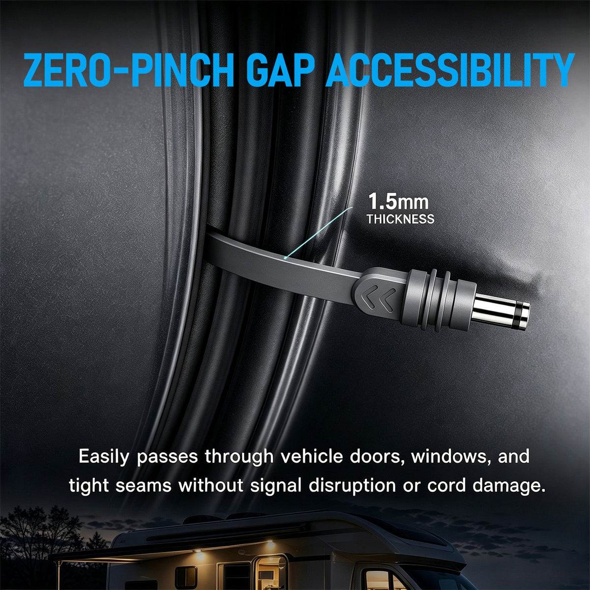 Starlink Mini IP67 Waterproof Flat DC-to-DC Power Cable - 20A Rated
