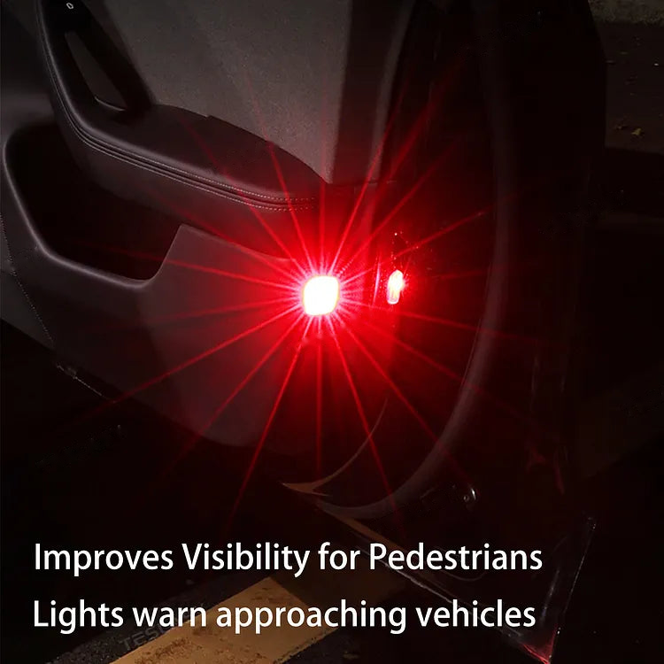 OEM-Style Door Open Warning Lights for Tesla Model 3 / 3 Highland & Model Y / Y Juniper