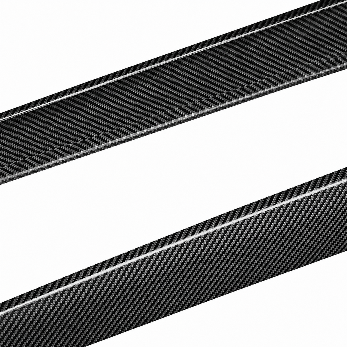 Carbon Fiber Center Console One-Piece Trim Frame for Tesla Model 3 Highland / Model Y Juniper / Model Y L