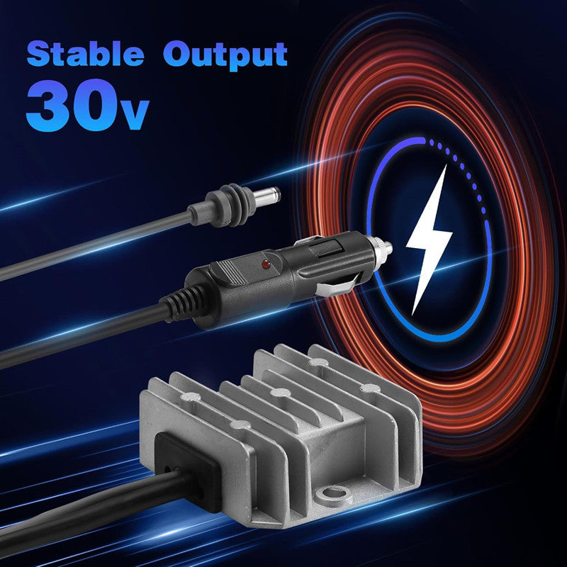 Stable 30V output Starlink Mini vehicle DC converter