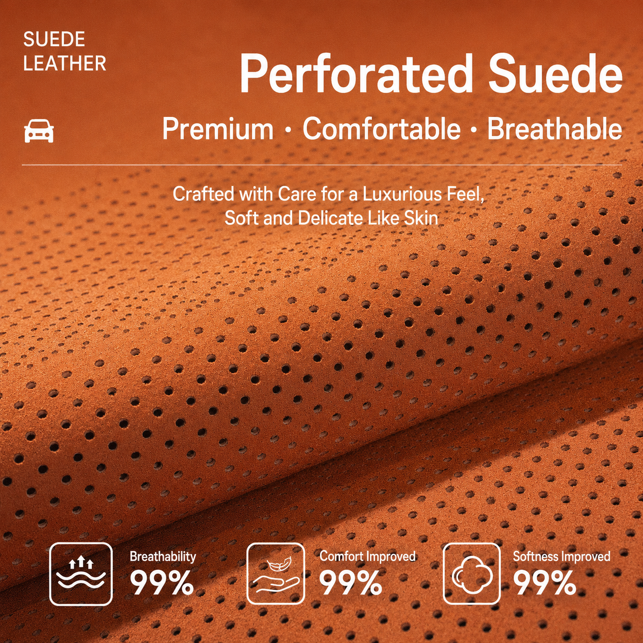 Winter Suede Seat Cushion Pads for Tesla Model 3 Highland / Model Y Juniper / Model Y L