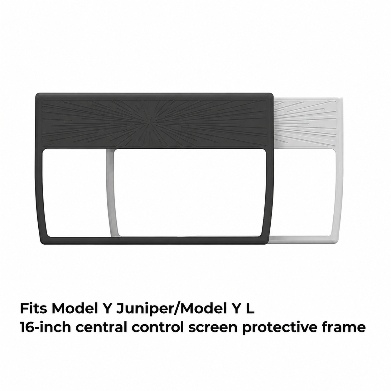 16-Inch Center Screen Silicone Protective Frame for Tesla Model Y Juniper / Model Y L
