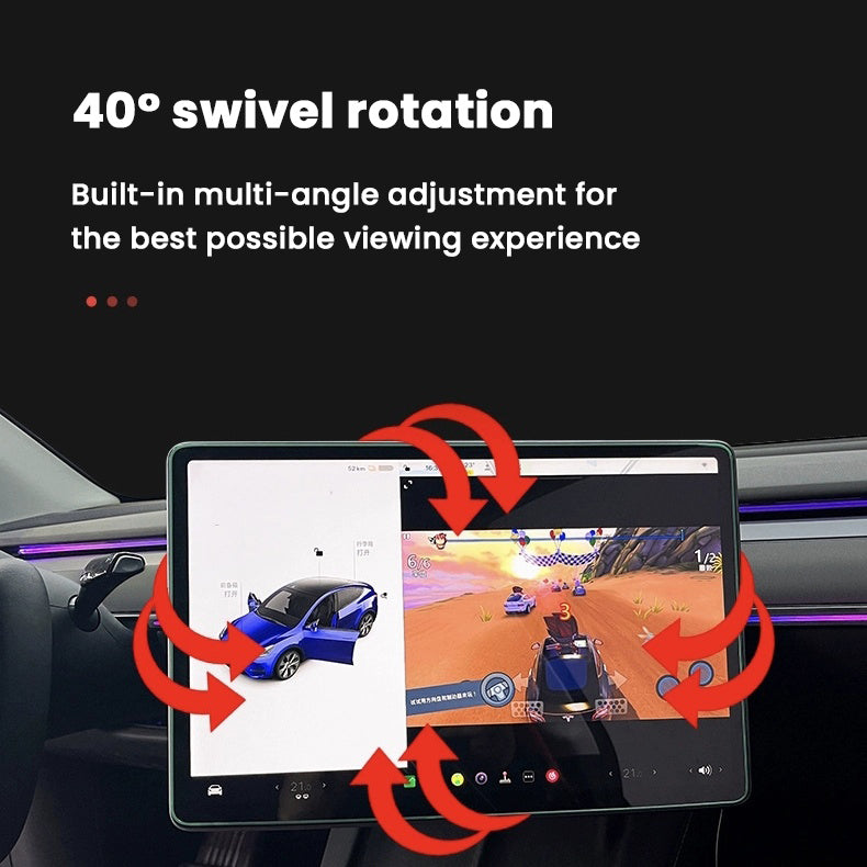 Tesstudio Dashboard Screen Swivel Mount kit For Model 3/Y/3 Highland/Model Y Juniper