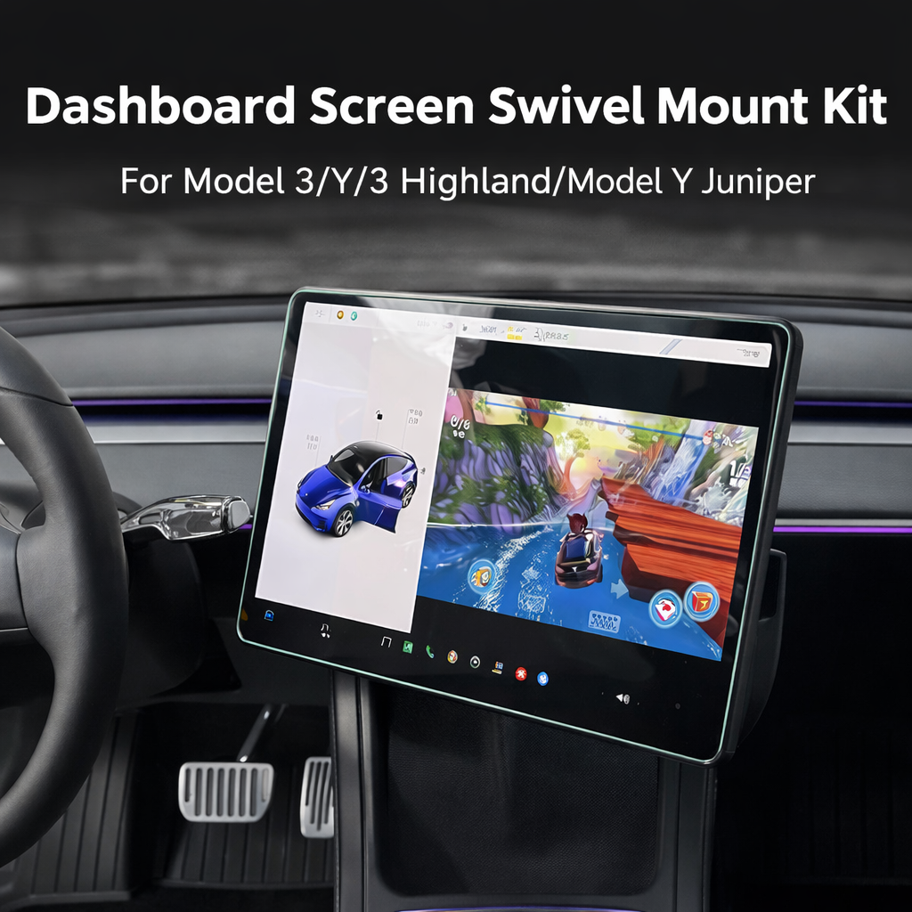 Dashboard Screen Swivel Mount kit For Model 3/Y/3 Highland/Model Y Juniper - Tesstudio