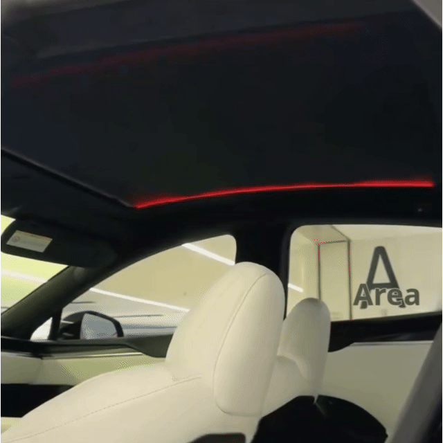 Electric Voice-Controlled Sunshade For Tesla Model S(2021-2026)